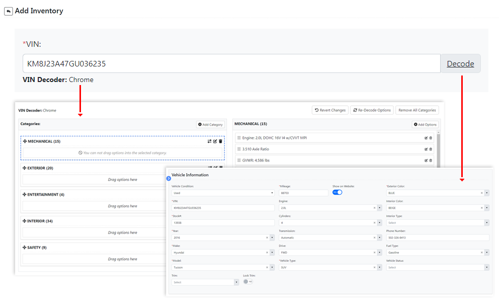 Auto Populating Fields